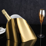 Stainless steel champagne bucket iced champagne wine beer bucket bar