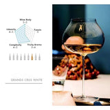 French Sommelier Competition Exclusive Wine Glass Grands Crus White Sherry