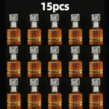 5 10 15 Pcs Whisky Glass Bottle 50ml Liquor Wedding Gift Mini Dispenser For Alcohol Decanter Wine