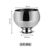 Stainless Steel Ice Bucket Portable Beer Wine Bottle Cooler Container for Party Bar Whisky Beverage Too