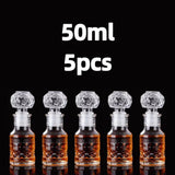 5 10 15 Pcs Whisky Glass Bottle 50ml Liquor Wedding Gift Mini Dispenser For Alcohol Decanter Wine