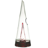 Glass Wine Decanter Fast Waterfall Pyramid Whiskey