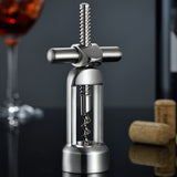 1 or 3pcs 304 Stainless Steel Modern Wine Bottle Opener Corkscrew Leverage design