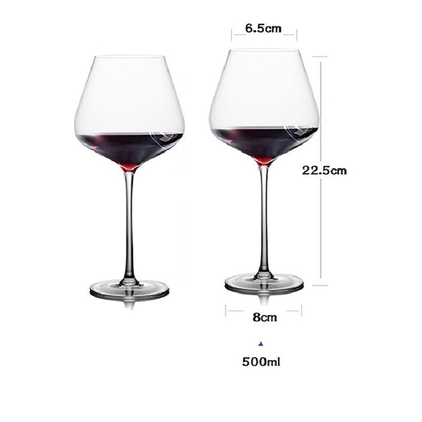 Crystal Red Wine Glass Lead-free