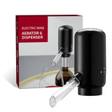 2021 New Stainless steel Battery Operated Electric Wine Decanter Wine Aerator