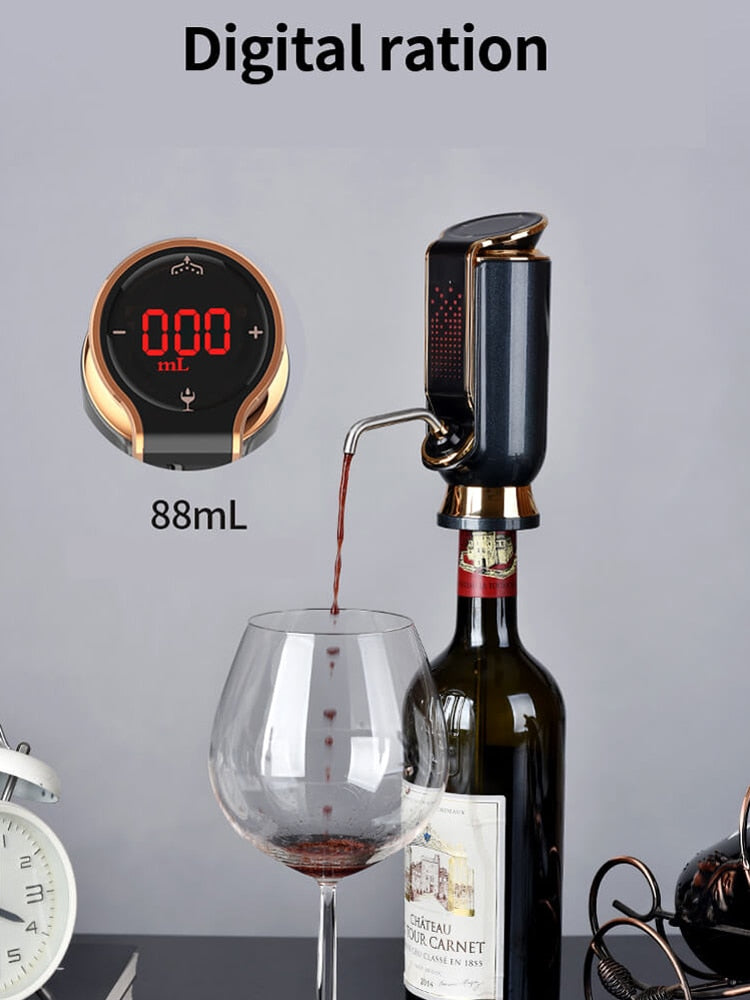 High-tech Automatic Electric Wine Corkscrew  Wine Bottle Opener Bar Accessory