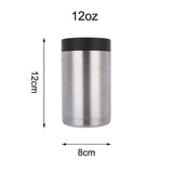 UNTIOR 1.3L/3L  Stainless Steel Ice Bucket Portable Double Wall Insulated Bucket