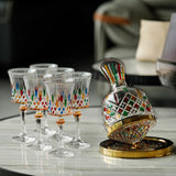 Luxury Personalized Wine Glasses Household Bar  Crystal Glass Creative Goblet