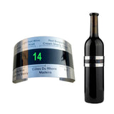 Wine Collar Thermometer Bar Beverage Tool Clever Bottle Snap Thermometer LCD Display clip Sensor