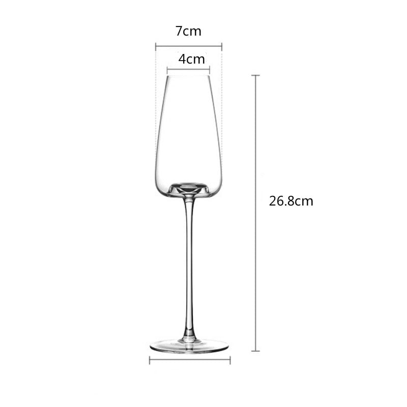 Handmade Red Wine Glass Ultra-Thin Crystal