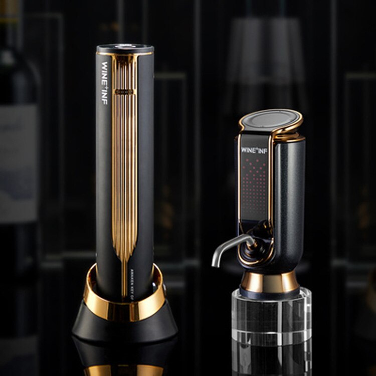 High-tech Automatic Electric Wine Corkscrew  Wine Bottle Opener Bar Accessory