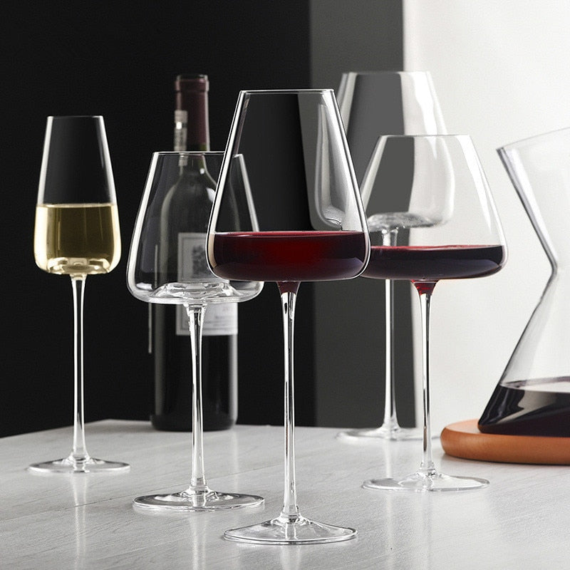 Handmade Red Wine Glass Ultra-Thin Crystal
