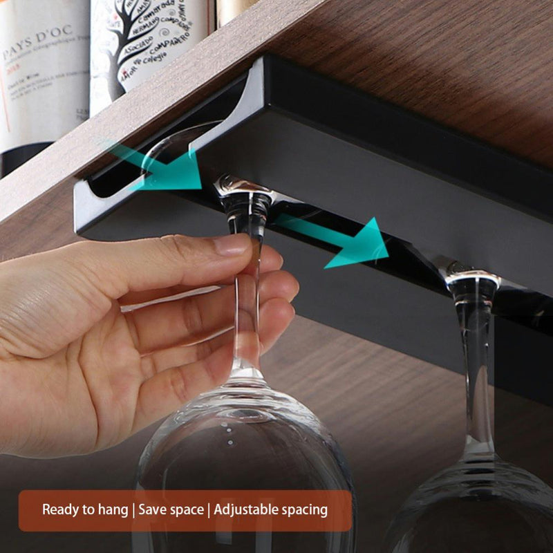 Kitchen Accessories Wall Mount Wine Glasses Holder